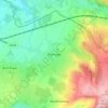 Warsage topographic map, elevation, terrain