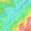Riezlern topographic map, elevation, terrain