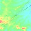 El Caribe topographic map, elevation, terrain