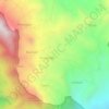 Enrekang topographic map, elevation, terrain