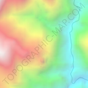 Arwandop topographic map, elevation, terrain
