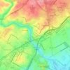 Augustine topographic map, elevation, terrain