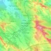 Veresegyház topographic map, elevation, terrain