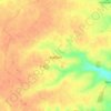 Cratfield topographic map, elevation, terrain