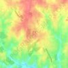 Boiling Springs topographic map, elevation, terrain