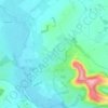 Child Okeford topographic map, elevation, terrain