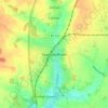 Saxmundham topographic map, elevation, terrain