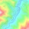 Кочали topographic map, elevation, terrain