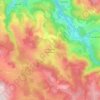 Lachapelle-Graillouse topographic map, elevation, terrain