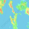 Grad Cres topographic map, elevation, terrain