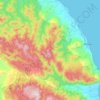 Bungku Tengah topographic map, elevation, terrain