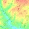Burgh topographic map, elevation, terrain