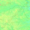 Sahel topographic map, elevation, terrain