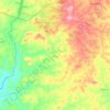 Isokan topographic map, elevation, terrain