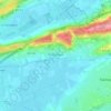 Tickenham topographic map, elevation, terrain