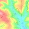 городское поселение Котово topographic map, elevation, terrain