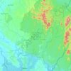 Cross River National Park - Oban Division topographic map, elevation, terrain