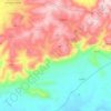 Triunfo topographic map, elevation, terrain