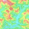 Bhirkot topographic map, elevation, terrain