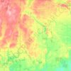 Republic Township topographic map, elevation, terrain