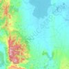 Soppeng topographic map, elevation, terrain