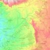 Kakamega County topographic map, elevation, terrain