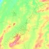 Glen Innes topographic map, elevation, terrain