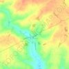 Earl Soham topographic map, elevation, terrain