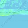 Lido Beach topographic map, elevation, terrain