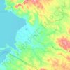 Nyatike topographic map, elevation, terrain