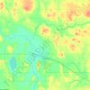 La Sarre topographic map, elevation, terrain