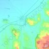 Euroa topographic map, elevation, terrain