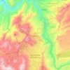 San Antonio topographic map, elevation, terrain