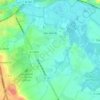 Les Gonds topographic map, elevation, terrain