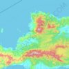 Tolitoli topographic map, elevation, terrain