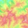 Arpheuilles-Saint-Priest topographic map, elevation, terrain