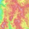 Saint-Germain-l'Herm topographic map, elevation, terrain