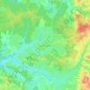 La Nocle-Maulaix topographic map, elevation, terrain