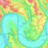 Trémolat topographic map, elevation, terrain