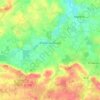Chazé-sur-Argos topographic map, elevation, terrain