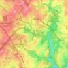Redland topographic map, elevation, terrain