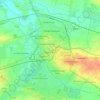 Zamość topographic map, elevation, terrain