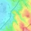 Ahi Evran Mahallesi topographic map, elevation, terrain