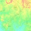 Ejigbo topographic map, elevation, terrain