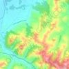 Morsasco topographic map, elevation, terrain