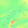 Timbuktu topographic map, elevation, terrain
