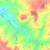 Linton topographic map, elevation, terrain