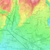 Cassano Magnago topographic map, elevation, terrain