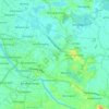 Somba Opu topographic map, elevation, terrain