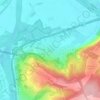 Kenn topographic map, elevation, terrain